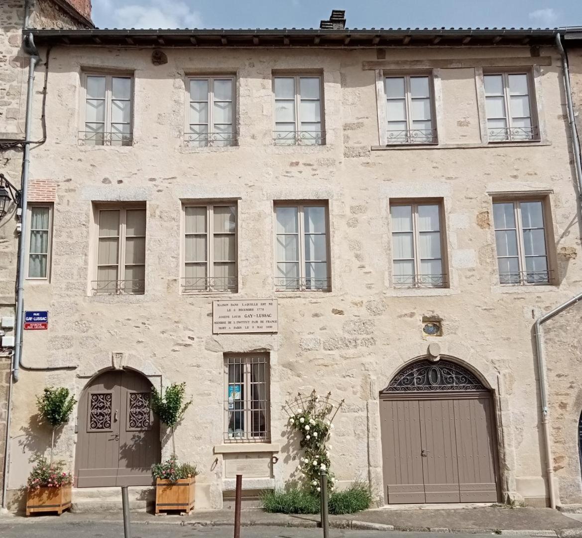 Maison Gay Lussac Сен-Леонар-де-Нобла Экстерьер фото